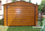 Garaż blaszany 3,5x5 Złoty Dąb - Multi Gloss Dwuspadowy