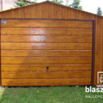 Garaż blaszany 3,5x5 Złoty Dąb - Multi Gloss Dwuspadowy