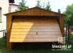 Garaż blaszany 3,5x5 Złoty Dąb - Multi Gloss Dwuspadowy