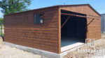 Garaż blaszany 6x5.80 poziomy panel